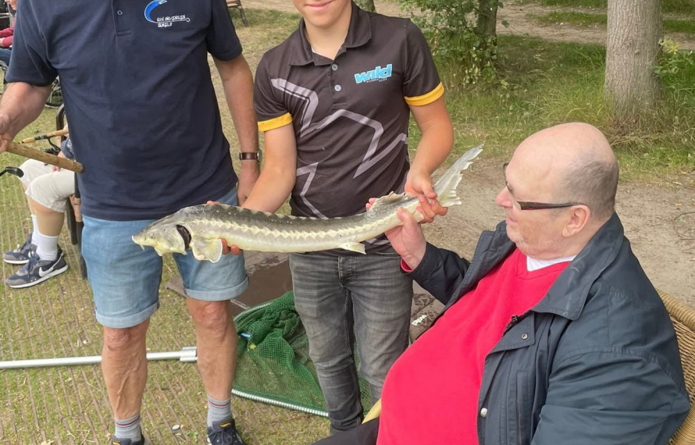 Vissen met bewoners van ons Verpleeghuis 🎣