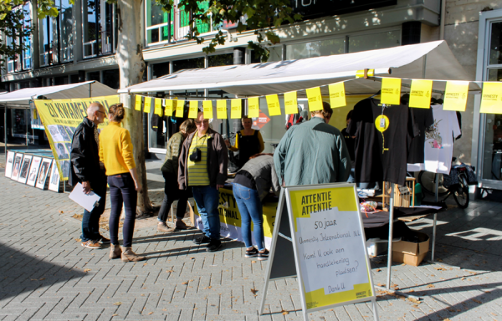 Lid actiegroep Amnesty International Hengelo